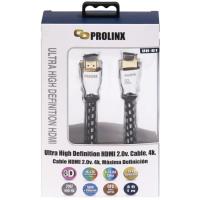 Cable HDMI tipo A a HDMI tipo A 2.0v 4K UH-D1 PROLINX, 1 metro