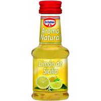 Aroma natural de limón DR. OETKER, frasco 35 ml