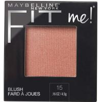 Colorete mate Fit Me tono 15 Nude MAYBELLINE, pack 1 ud.