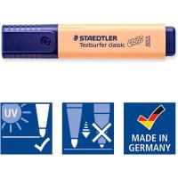 Marcador fluorescente multicolor pastel Textsurfer Classic STAEDTLER, Pack 6 uds
