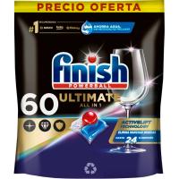 FINISH QUANTUM ULTIMATE baxera detergentea, poltsa 60 dosi