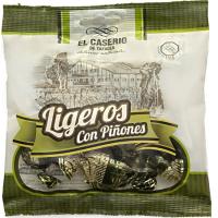 Caramelo con piñones s/ azúcar EL CASERIO DE TAFALLA, bolsa 85 g