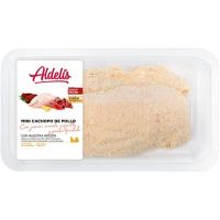 Mini cachopo de jamon-piquillo-queso ALDELIS, bandeja aprox. 300 g