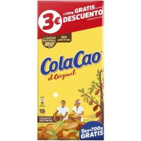 COLA CAO kakao disolbagarria, kutxa 5 kg + 700 g doan