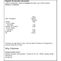 Hígado de bacalao ahumado DANI, lata 120 g