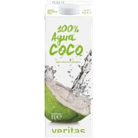Agua de coco VERITAS, brik 1 litro