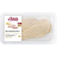 Mini cachopo de pollo-jamón-pavo-queso ALDELIS, bandeja aprox. 300 g