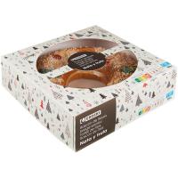 Roscón mixto de nata&trufa EROSKI, 800 g