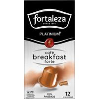 FORTALEZA Breakfast kafea, bateragarria Nespressorekin, kutxa 10 ale