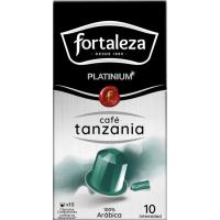 Café Tanzania compatible Nespresso FORTALEZA, caja 10 uds