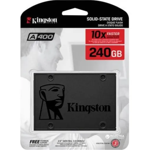Disco duro sólido interno de 2,5", 240 GB, A400 KINGSTON