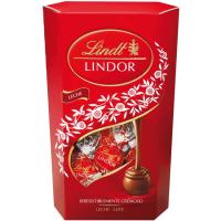 Bombón de leche LINDT CORNET LINDOR, caja 600 g