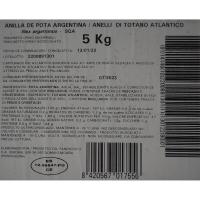 Anillas de pota, al peso, compra mínima 500 g