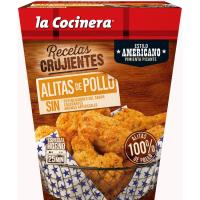 Alitas de pollo americano LA COCINERA, caja 500 g