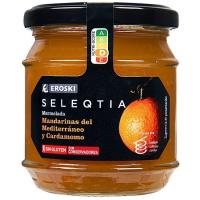 Mermelada de mandarina-cardamomo Eroski SELEQTIA, frasco 230 g