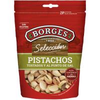 Pistacho tostado con sal BORGES, bolsa 80 g