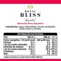 Tónica Berry Sensation ROYAL BLISS, botellín 20 cl