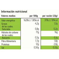 Tortitas de trigo sarraceno-quinoa-lino EROSKI BIO paquete 130 g
