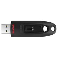 SANDISK Cruzer Ultra SDCZ48 Pendrive beltza, USB 3.0, 128 GB