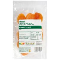 Orejón de albaricoque EROSKI, bolsa 200 g