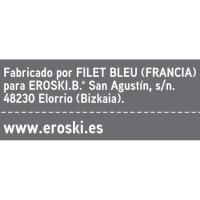 Galletas bretonas de mantequilla Eroski SELEQTIA, caja 130 g