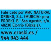 Bebida multifrutas sin azúcar añadido EROSKI, pack 6x20 cl