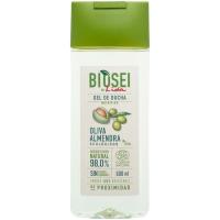 Gel de baño oliva-almendra ecológicos BIOSEI, bote 600 ml