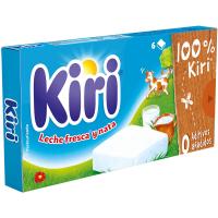 Queso natural con nata KIRI, 6 porciones, caja 108 g