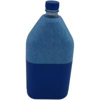 Botella cantimplora térmica de corcho azul de 1 L, 1 ud