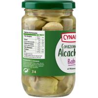 Corazón de alcachofa baby 12/16 frutos CYNARA, frasco 175 g