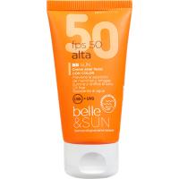 Crema facial solar BB cream c/ color FPS50 belle&SUN, tubo 50 ml