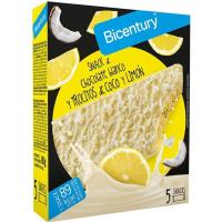 Barrita topping limón-coco BICENTURY, caja 90 g