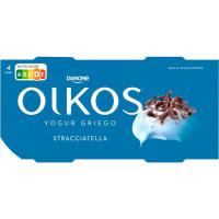 Yogur griego de straciatella OIKOS, pack 4x110 g