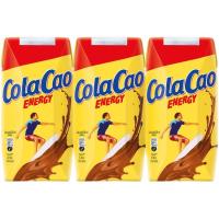 Batido de chocolate COLA CAO Energy, pack 3x200 ml