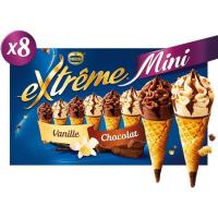Mini cono surtido EXTREME, caja 312 g