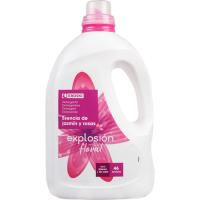 Detergente líquido floral EROSKI, garrafa 46 dosis