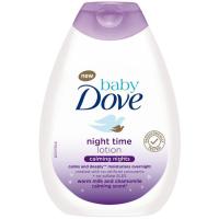 Loción noche tranquilidad DOVE Baby, bote 400 ml