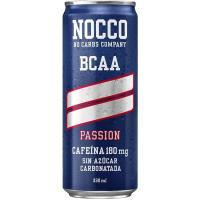 Bebida deportiva con BCAA NOCCO PASSION, lata 33 cl