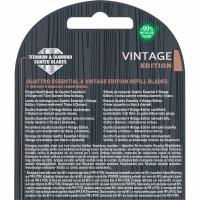 Cargador de afeitar WILKINSON Quattro Vintage, pack 4 uds.