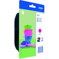 Cartucho de tinta original magenta, LC-221 BROTHER, 1 ud