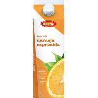 Zumo exprimido de naranja READY, brik 1 litro