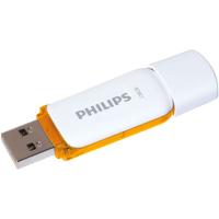 PHILIPS snow pendrive laranja, USB 2.0, 128 GB