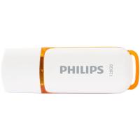 Pendrive Philips Snow naranja USB 2.0 de 128 GB