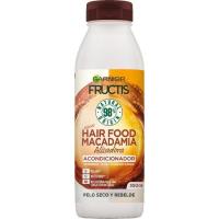 Acondicionador alisado Hair food macadamia FRUCTIS, bote 350 ml
