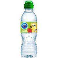 Agua mineral natural kids sport AQUAREL, botellín 50 cl