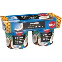 Yogur con nuez de coco GOURMAND, pack 2x150 g
