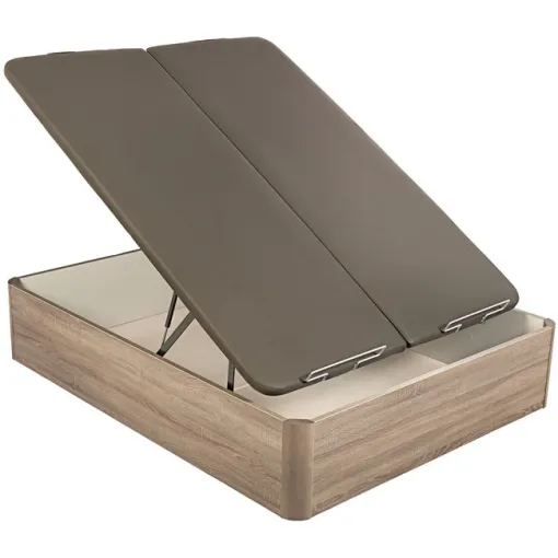 Canapé abatible madera al suelo Supra doble tapa 150x190 Britania PIKOLIN