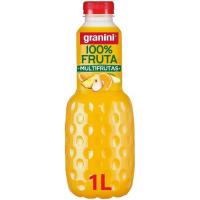 Zumo de multifrutas 100% Premium GRANINI, botella 1 litro