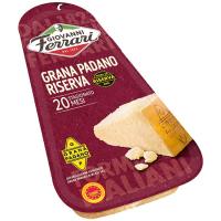 Queso grana padano reserva 20 m GIOVANNI FERRARI, bandeja 150 g