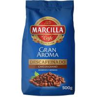 Café en grano descafeinado MARCILLA, paquete 500 g